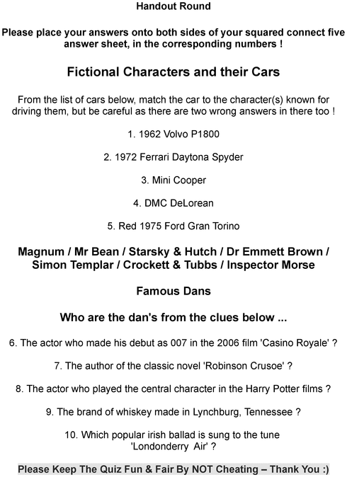 Product picture General Knowledge Quiz 2015 - Week 2