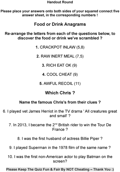 Product picture General Knowledge Quiz 2015 - Week 3