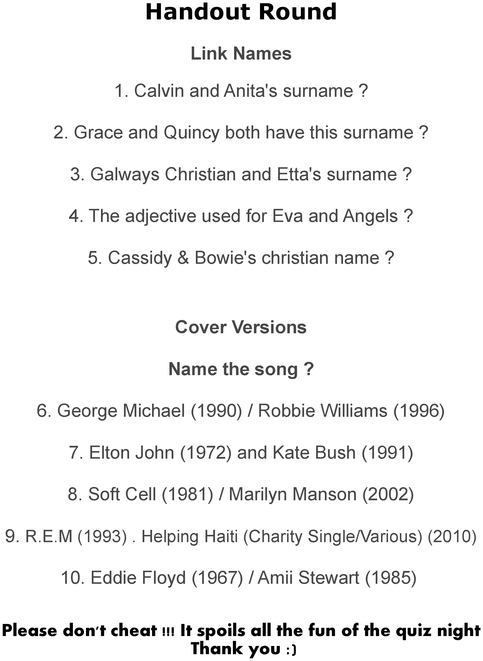 Product picture Music Quiz 2015 - Week 6